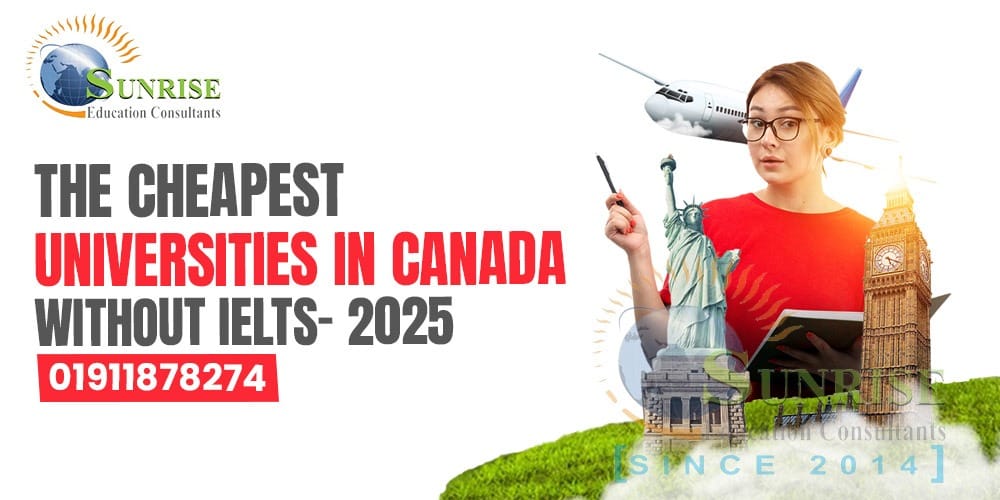 Cheapest Universities in Canada Without IELTS