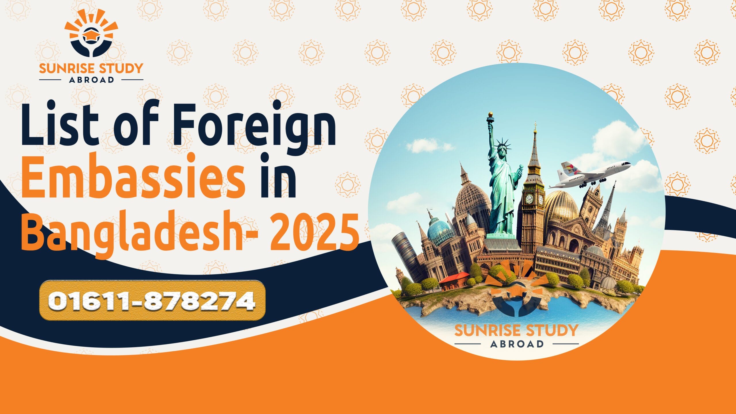 List of Foreign Embassies in Bangladesh- 2025